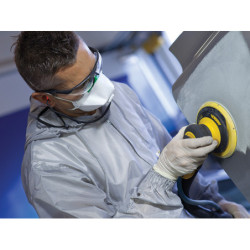 Gold Sanding Discs, Grip, 6 + 1 Holes, 150mm