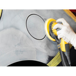 Coarse Cut Sanding Discs, Grip, Plain