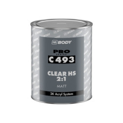 C 493 Matt Clear HS 2:1, 1ltr