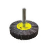 Shaft Mounted Flap Wheels, Aluminium Oxide, 6mm shank