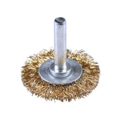 Wire Brush Set, 6mm shaft, 4-piece