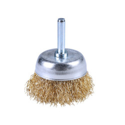 Wire Brush Set, 6mm shaft, 4-piece