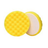 Waffle-face 6" Foam Pad, Grip, Yellow, 150mm