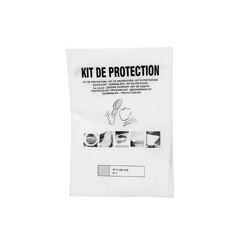 Car Interior Protection Kit, Disposable, 5-in-1