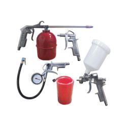 Air Tool Kit Gravity, 5-pieces