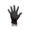 Nitril Disposable Glove, Black, Textured
