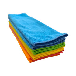 Microfibre Cloths, 200gsm, 380mmx380mm, 10-pack