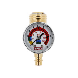 SATA spray pressure control...